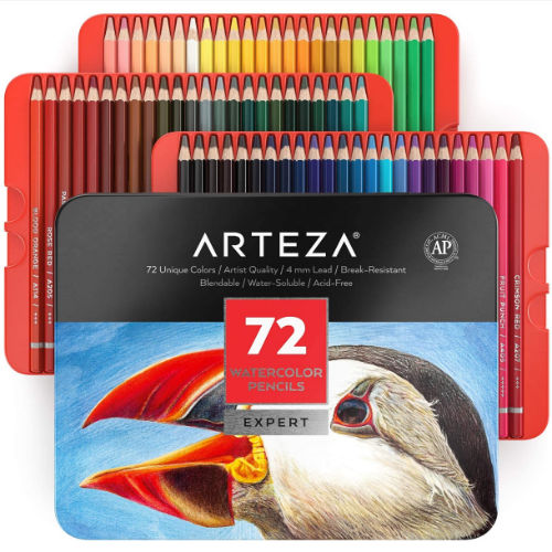 ARTEZA Professional Watercolor Pencils